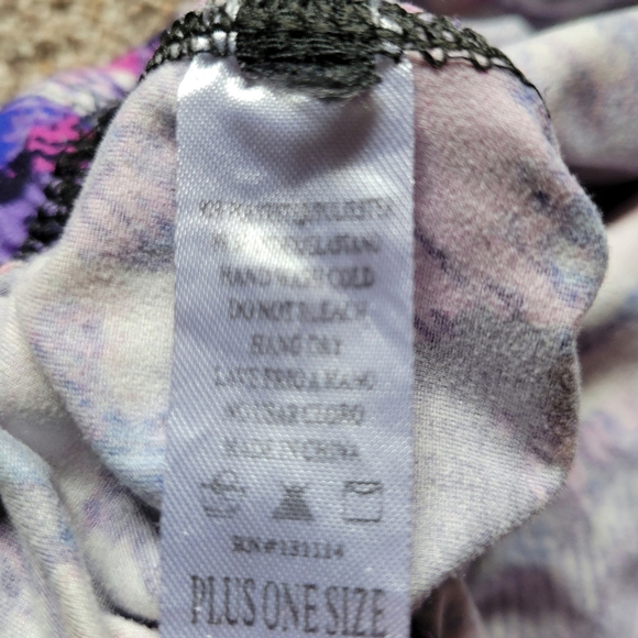 Plus Size Women's Print Legging Set - 3PCS - Picture 4 of 7